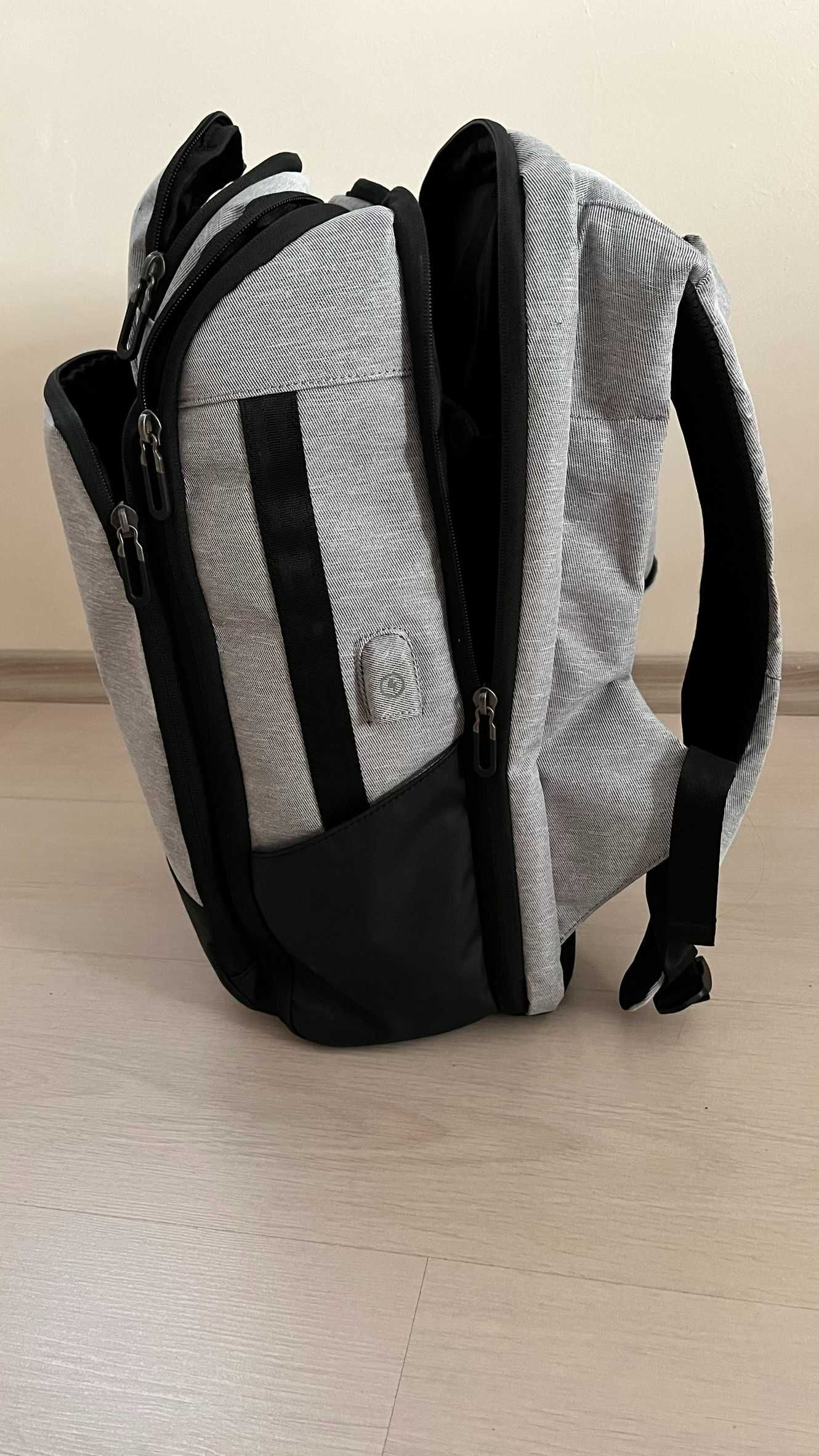 Бизнес раница r-bag Forge Grey