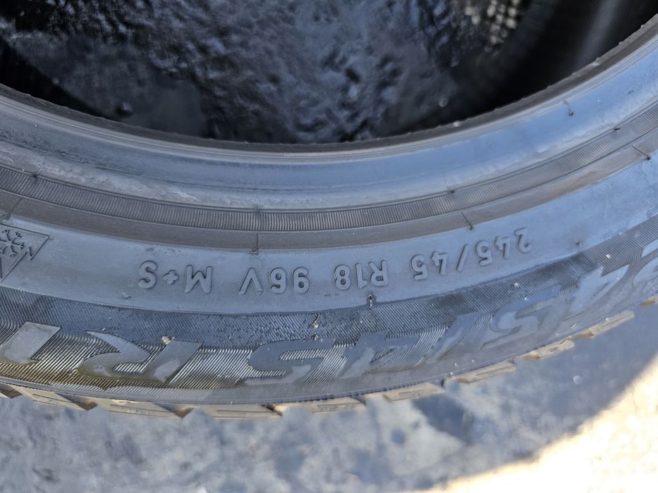 245 45 18 pirelli sottozero3 dot 2022