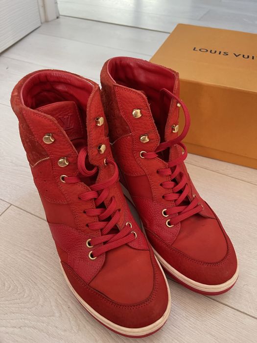 Trainers Louis Vuitton cu platforma
