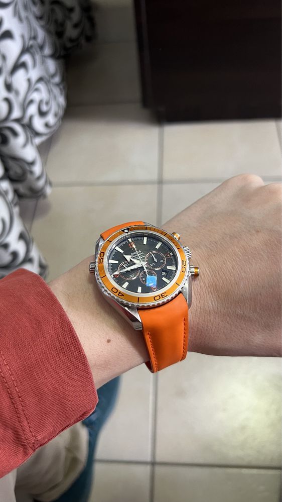 Omega Seamaster Planet Ocean Chronograph 600m Orange - 2218.50.00