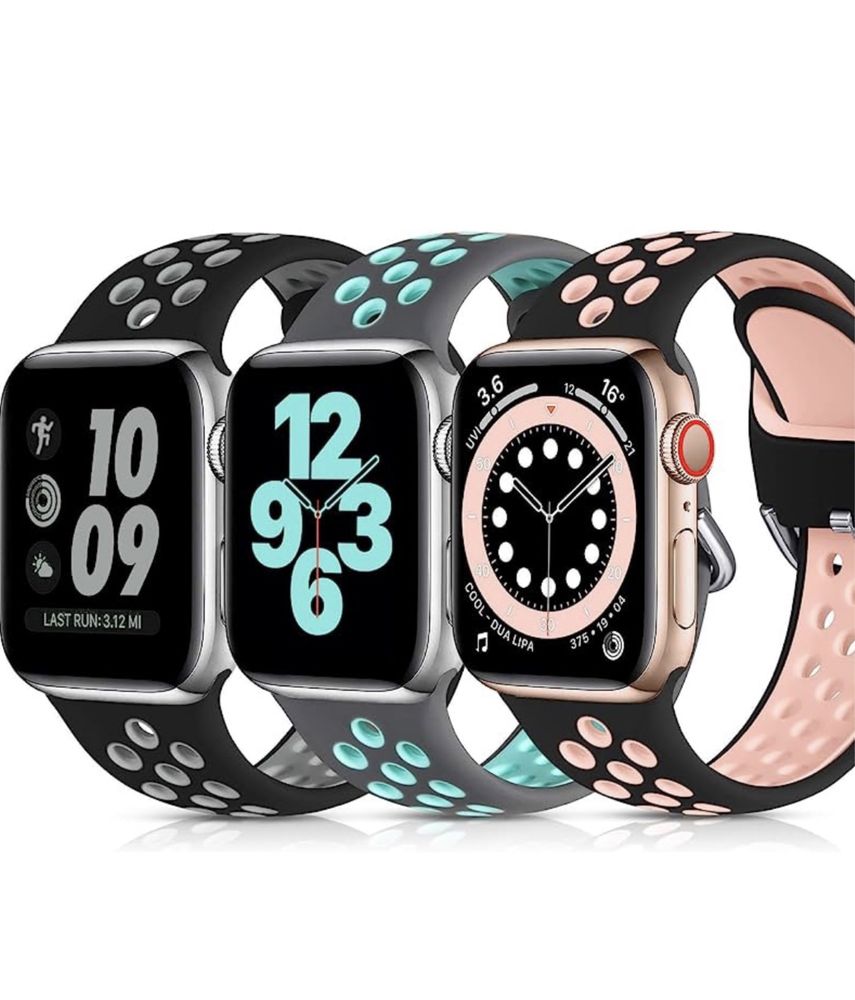 Curea Direct Mobile cu Gaurele Din TPU Compatibiula Ceas Apple Watch