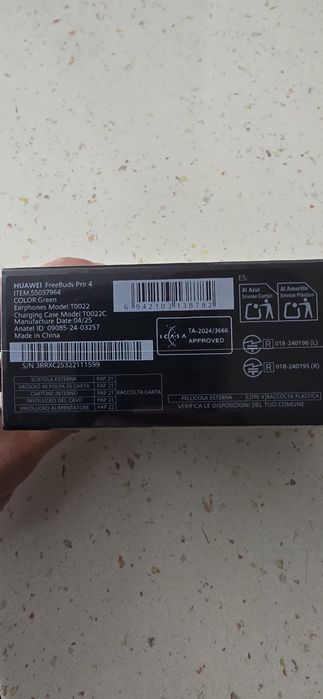 Huawei FreeBuds Pro 4 green