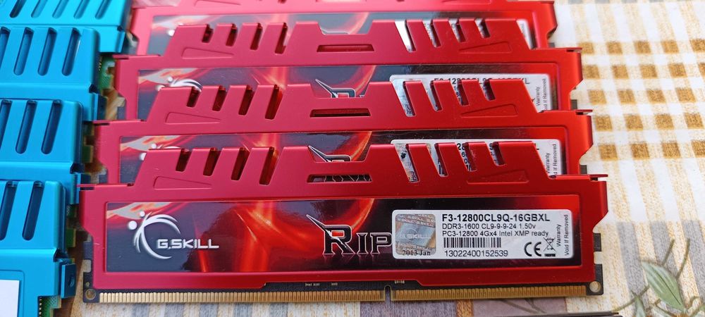 Kit memorii RAM PC DDR3 16Gb DDR3 1600 1866 2400 Mhz