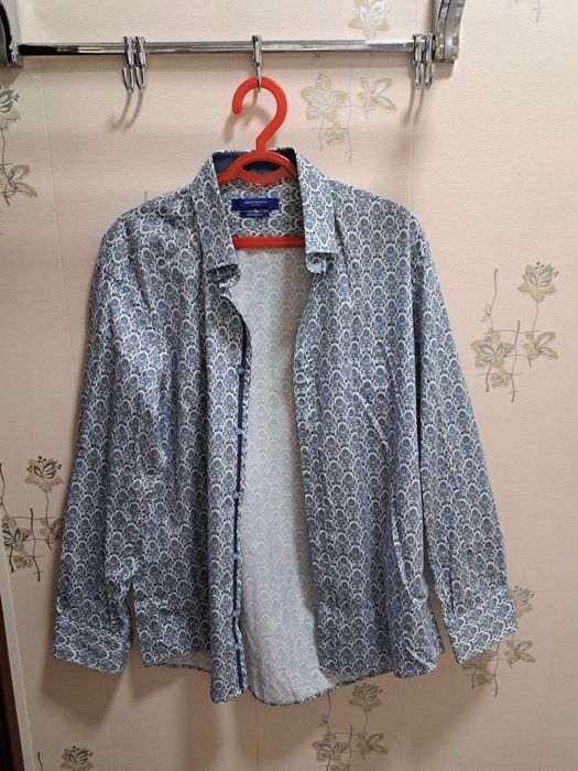 Мужские рубашки с длинными рукавами XL