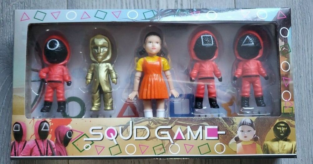 ПРОМО! Фигурки Squid Game/игра на Калмари/Squid Game mask/маски