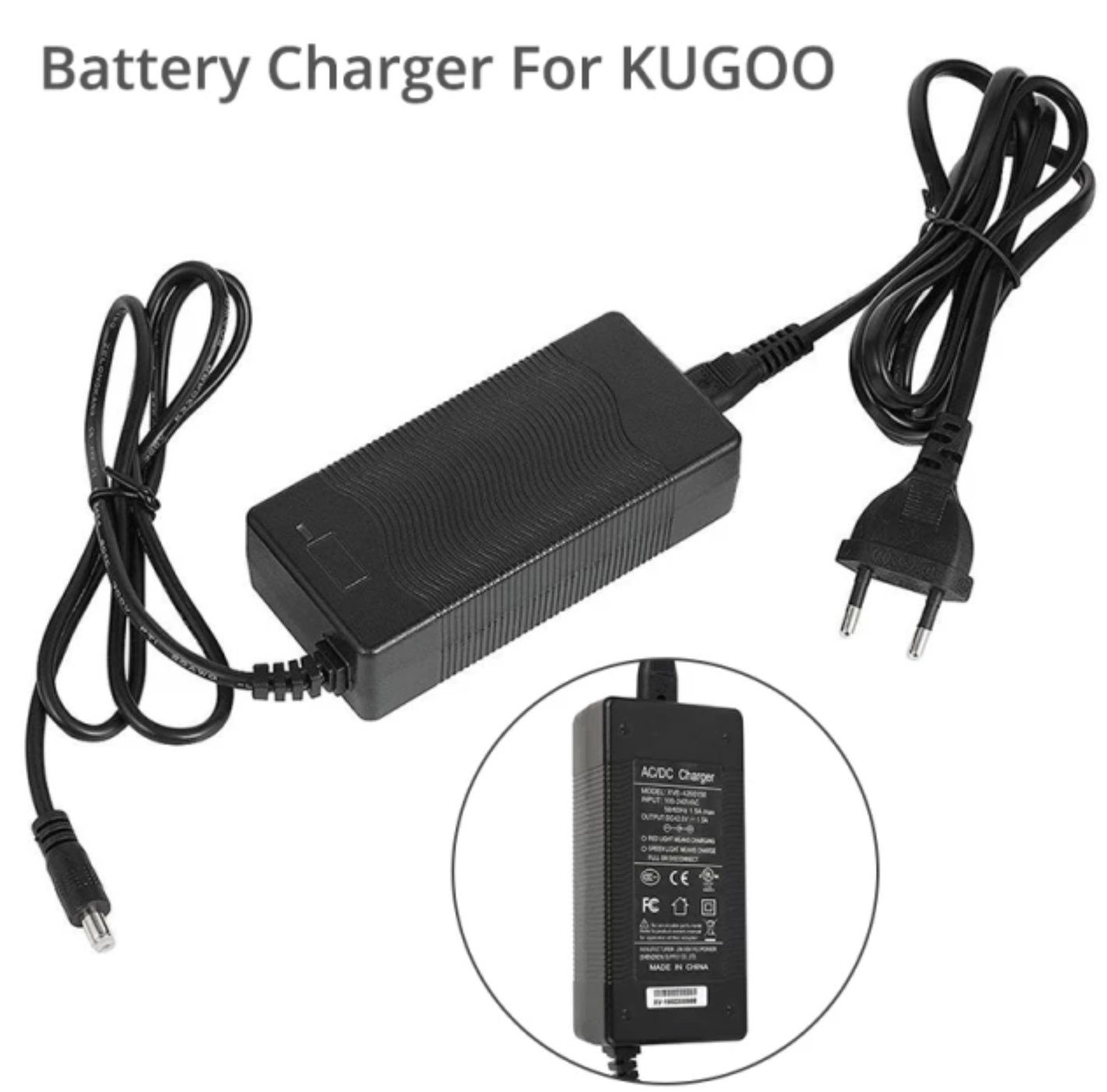 Зарядно за Kugoo G-Booster • 48V 2A