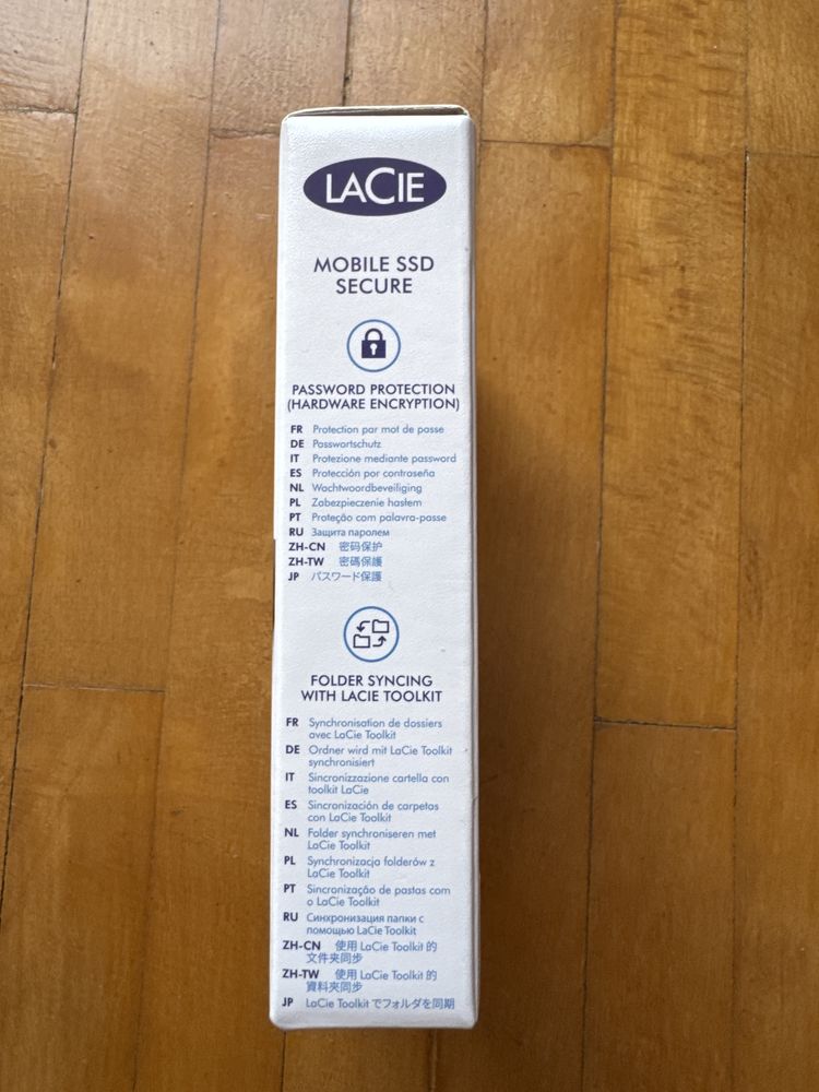 Lacie MOBILE SSD Secure 2TB! Sigilat