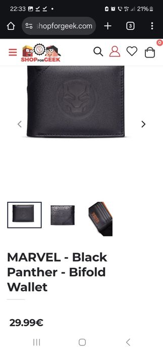 Portofel Black Panther