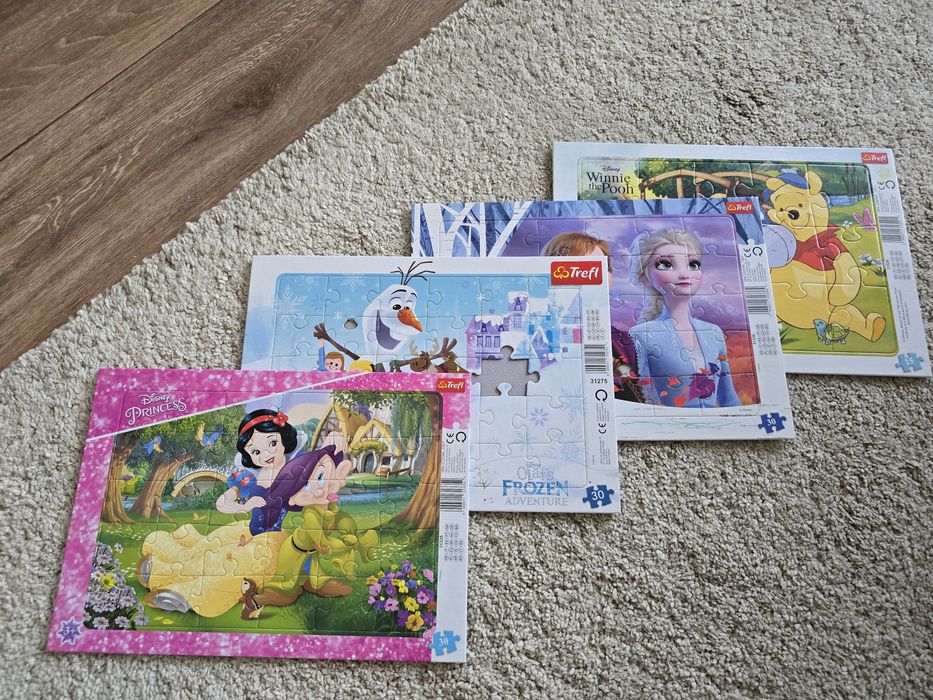 Puzzle , jocuri educative cuburi lemn