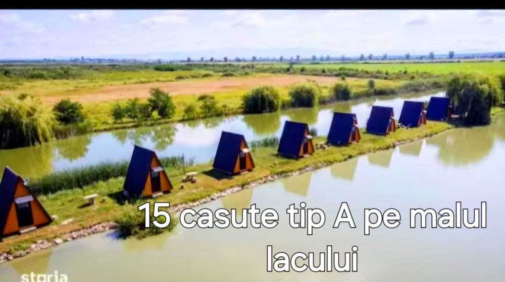 Afacere la cheie - Fermă piscicolă, 25 Euro mp