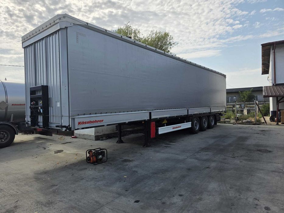 semiremorca prelata cu obloane Kassbohrer,noua