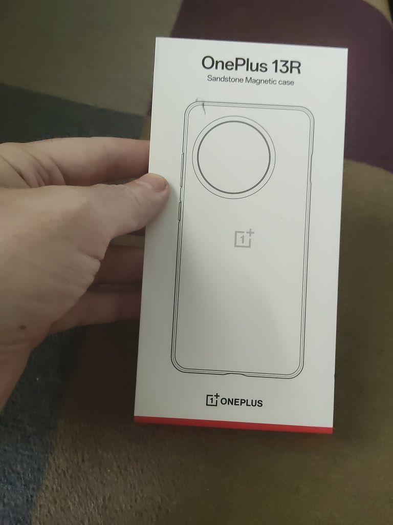 Husă Sandstone Magnetic Case Oneplus 13r,  negru