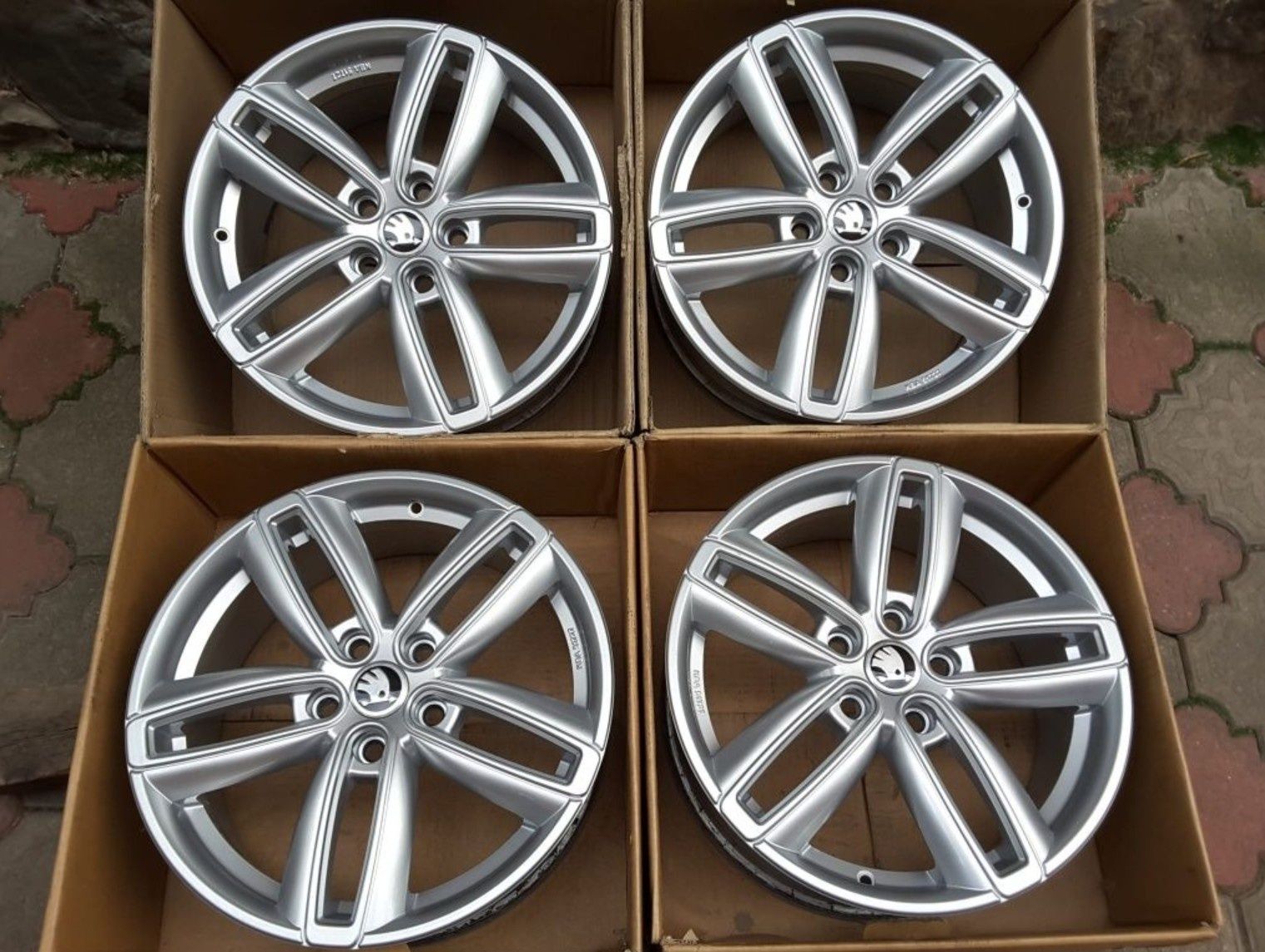 jante aliaj 17; 5x112;   Skoda Octavia 2, Octavia 3, Octavia 4