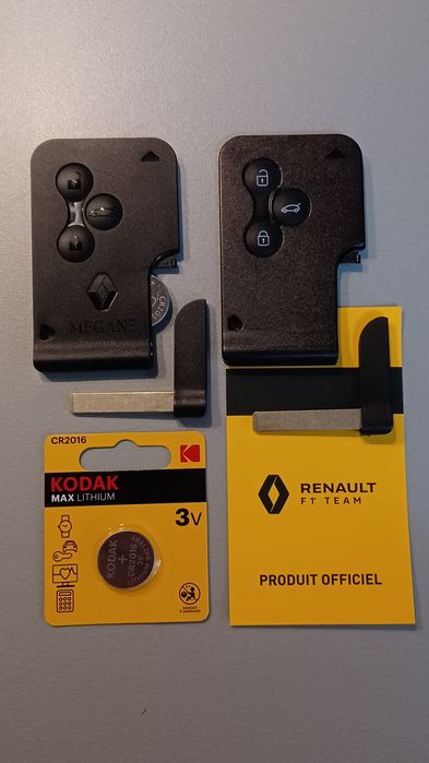 Ключ карта Рено Меган, Сценик RENAULT MEGANE чип карта и кейс