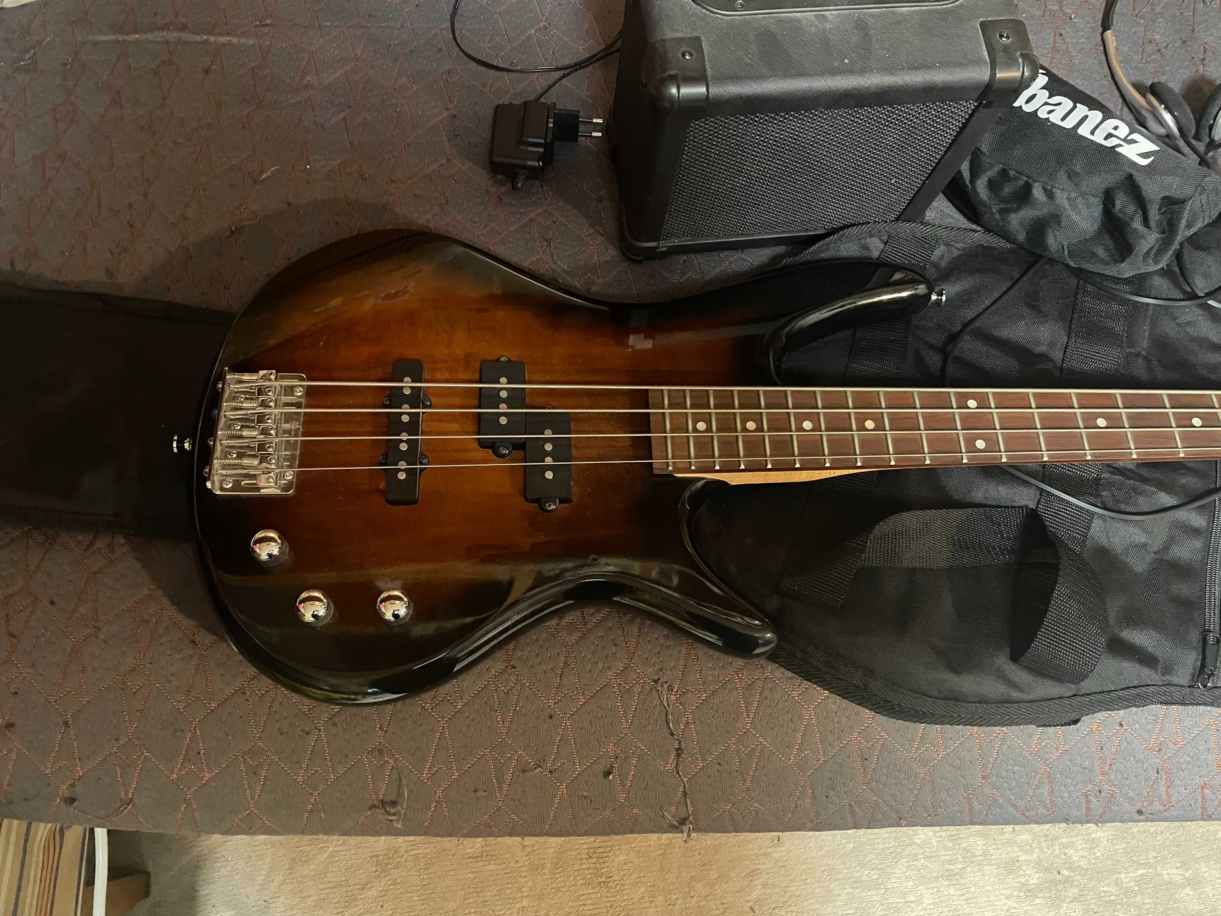 Ibanez IJSR190N WNS Jumpstart 4 String Bass Package