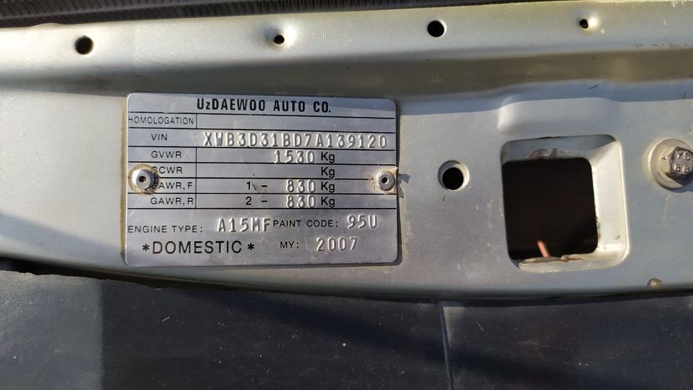 Nex.2007y Xalol Tozza 399000km