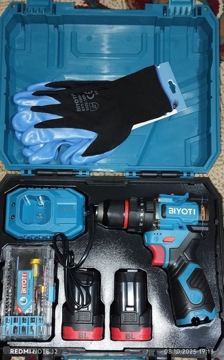 Шуруповерт BIYOTI PRO 16,8V
