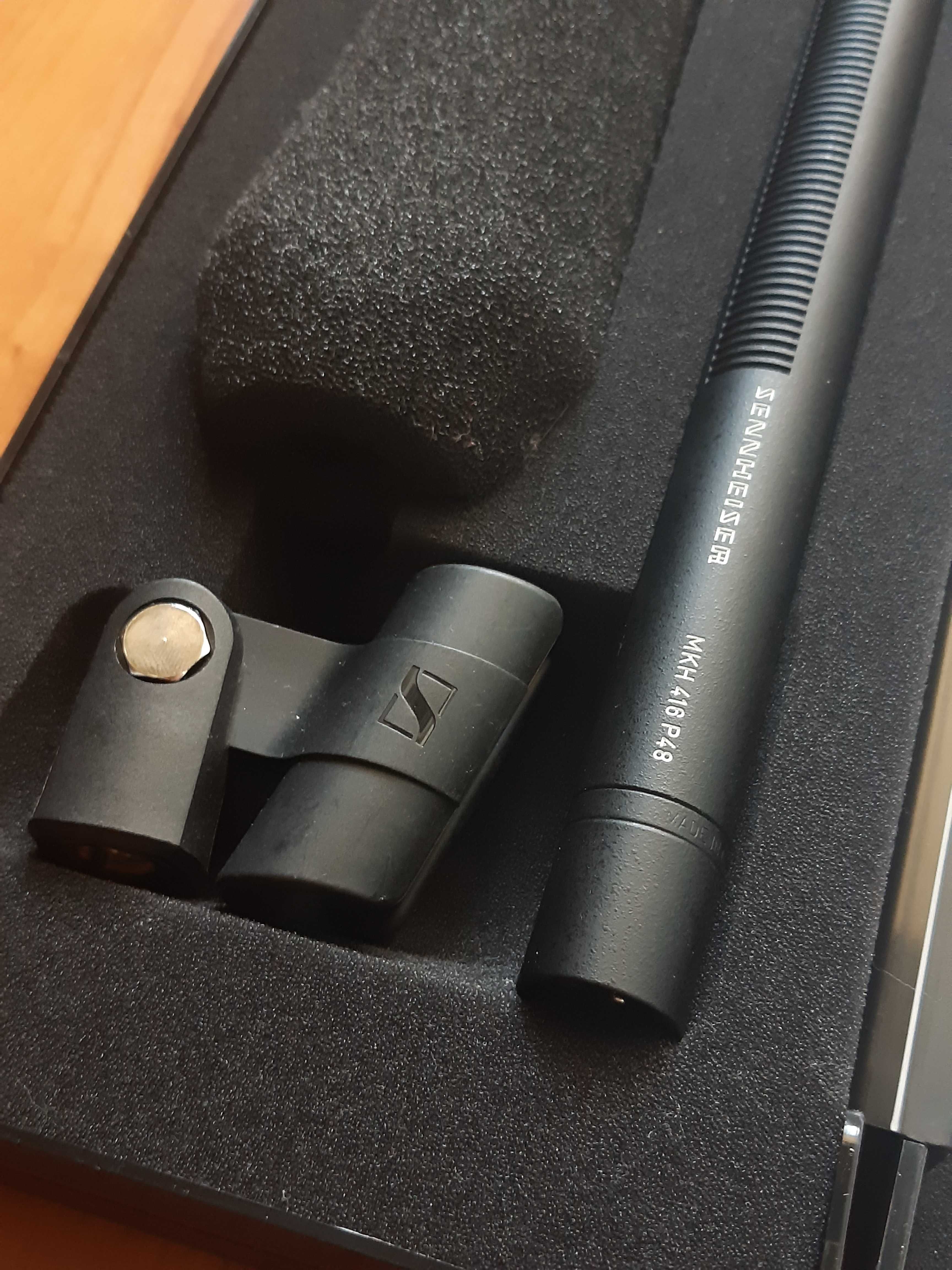 Microfon shotgun Sennheiser 416 P48