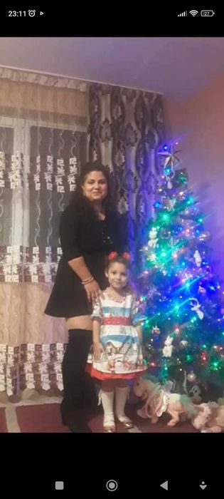 Rochiță Crăciun 3)4 ani