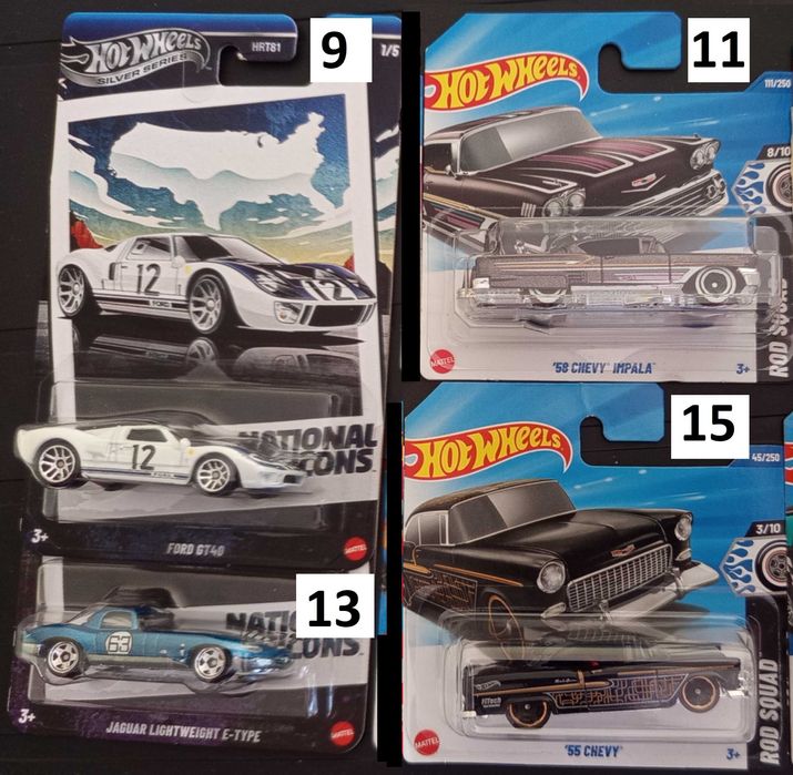 Hot Wheels колички