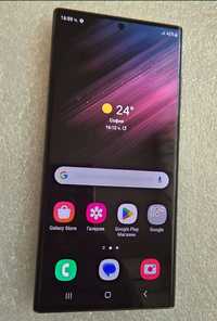 Нов Samsung Galaxy S22 Ultra 5G, 12/512 GB, Burgundy + бързо зарядно