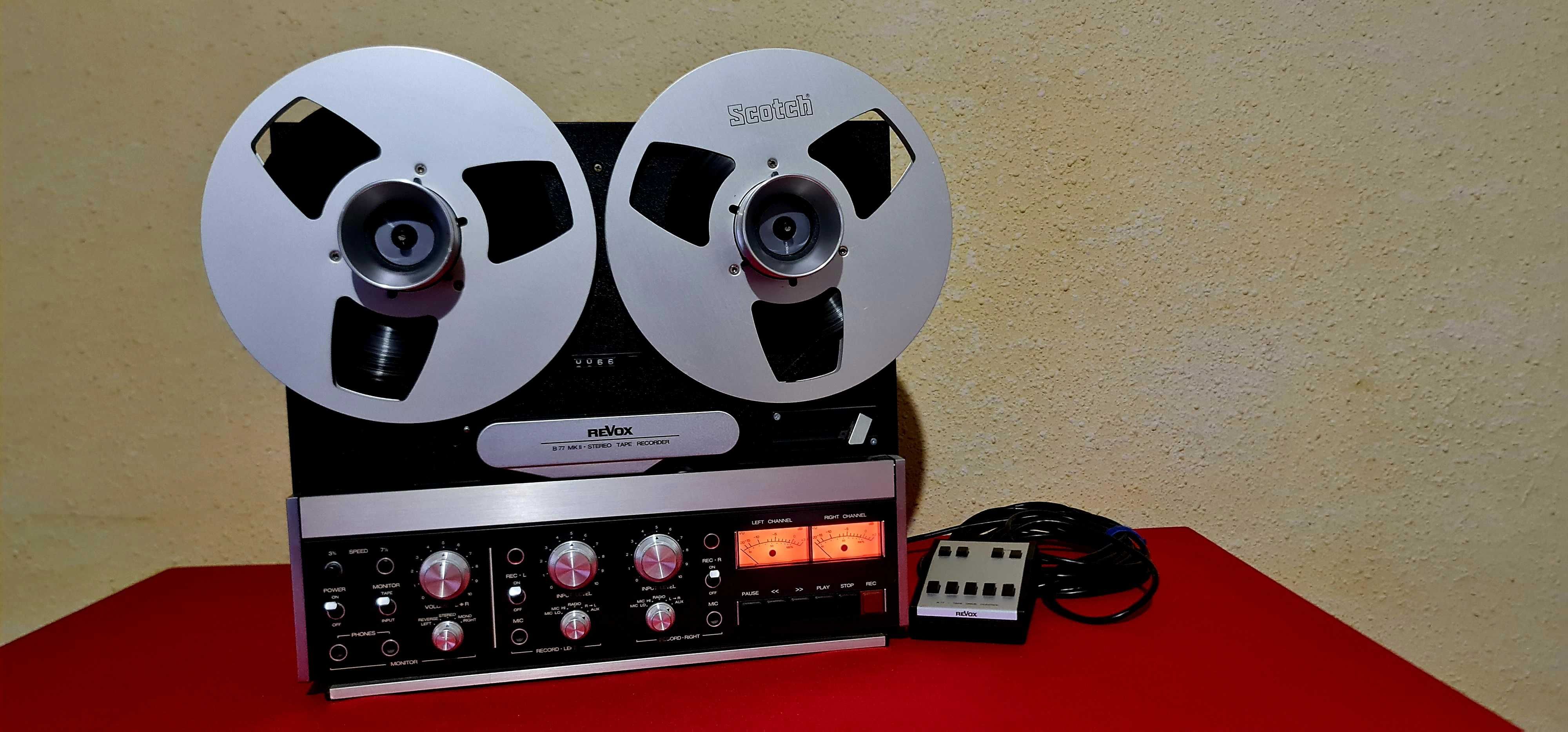 Revox B77 MK 2 Telecomanda 4 piste Servisat