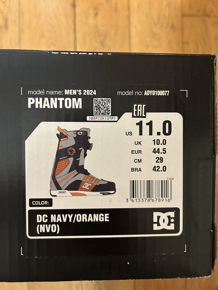 Сноуборд обувки DC Phantom 2024 (44,5)