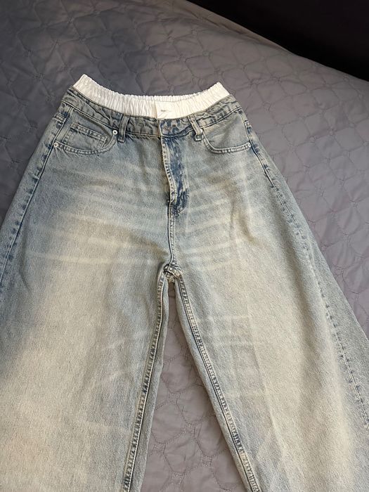 Дамски дънки KARMA - wide leg