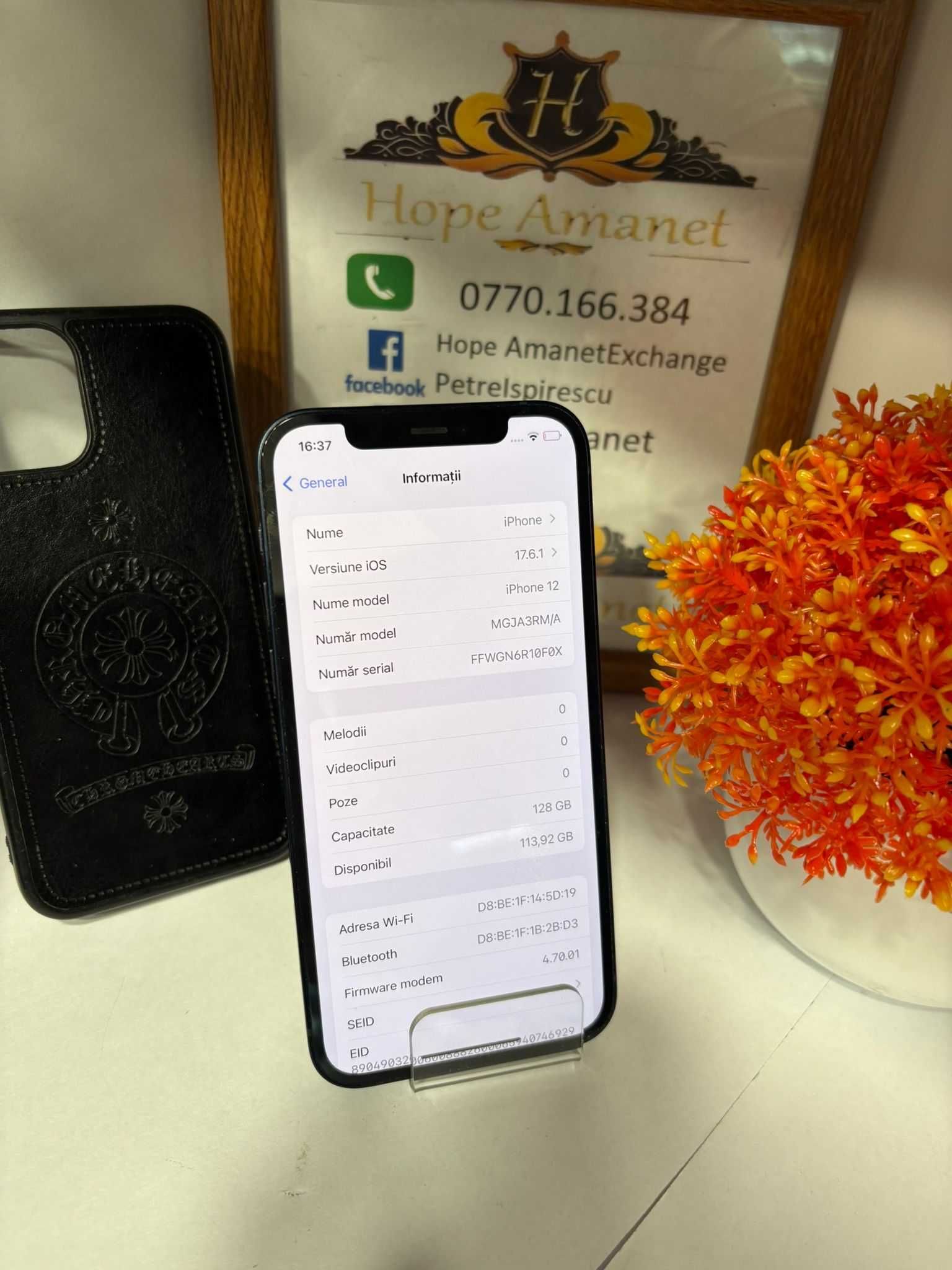 HOPE AMANET P2-Iphone 12  128 GB/ 80 BAT