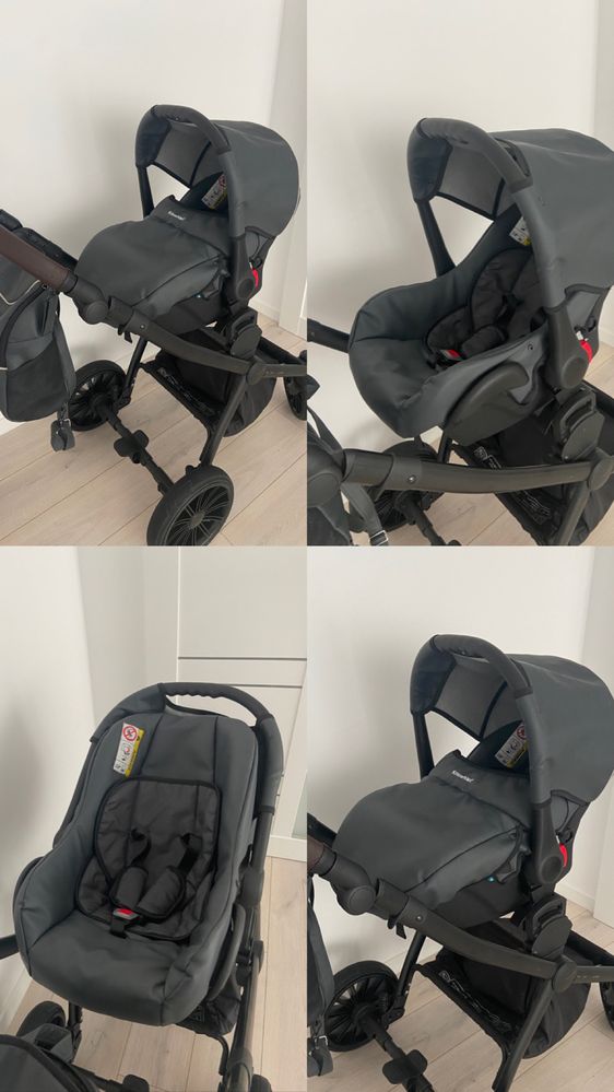 Carucior bebe 3 in 1  Krausman -Rider Soft