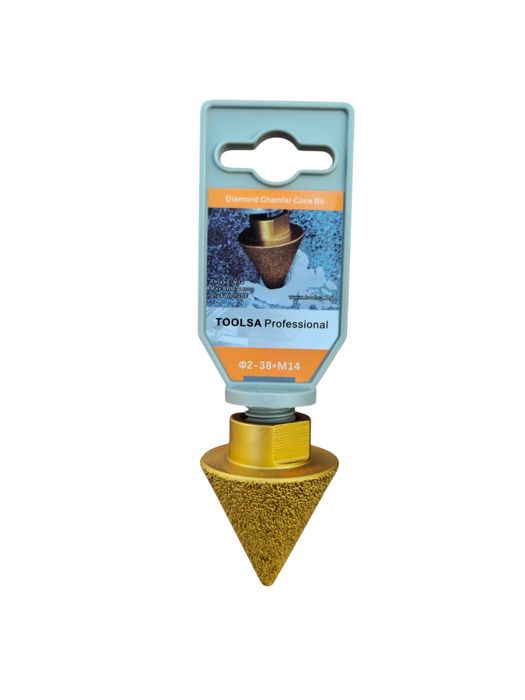 Диамантено свредло конус за оформяне на плочка фаянс теракот гранитит