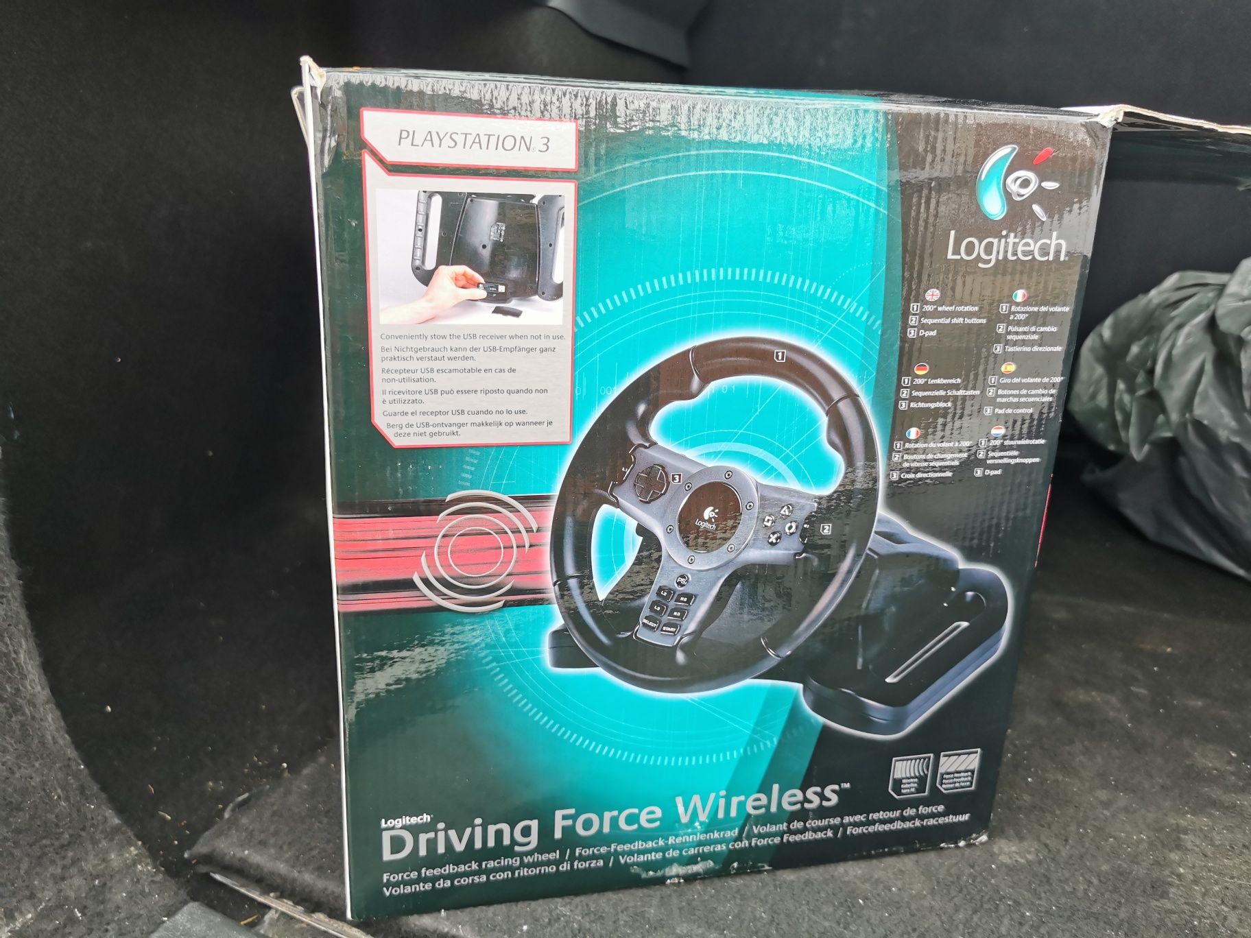 Volan Logitech Driving Force Wireless E-x5d12 Ps3