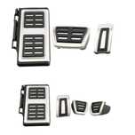 Ornamente Pedale Inox Cutie Automata/Manuala Volkswagen, Skoda, Audi