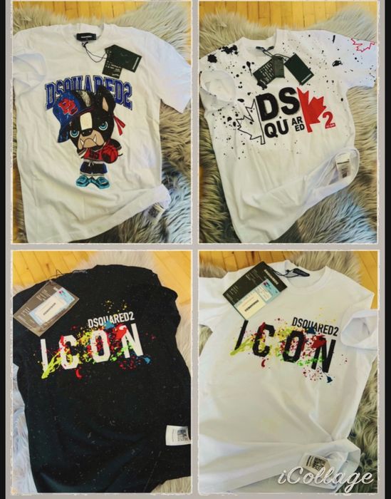 Tricouri dama / barbati calitate premium DSQ