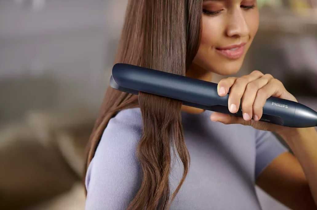 Преса за коса Philips Prestige BHS732/00, Технология ThermoShield
