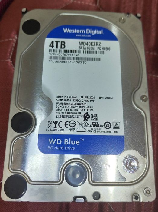 Жёсткий диск WD Blue 4TB