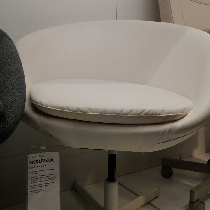 FOTOLIU Scaun ROTATIV  tapitat - Nou - ikea - Vezi POZE