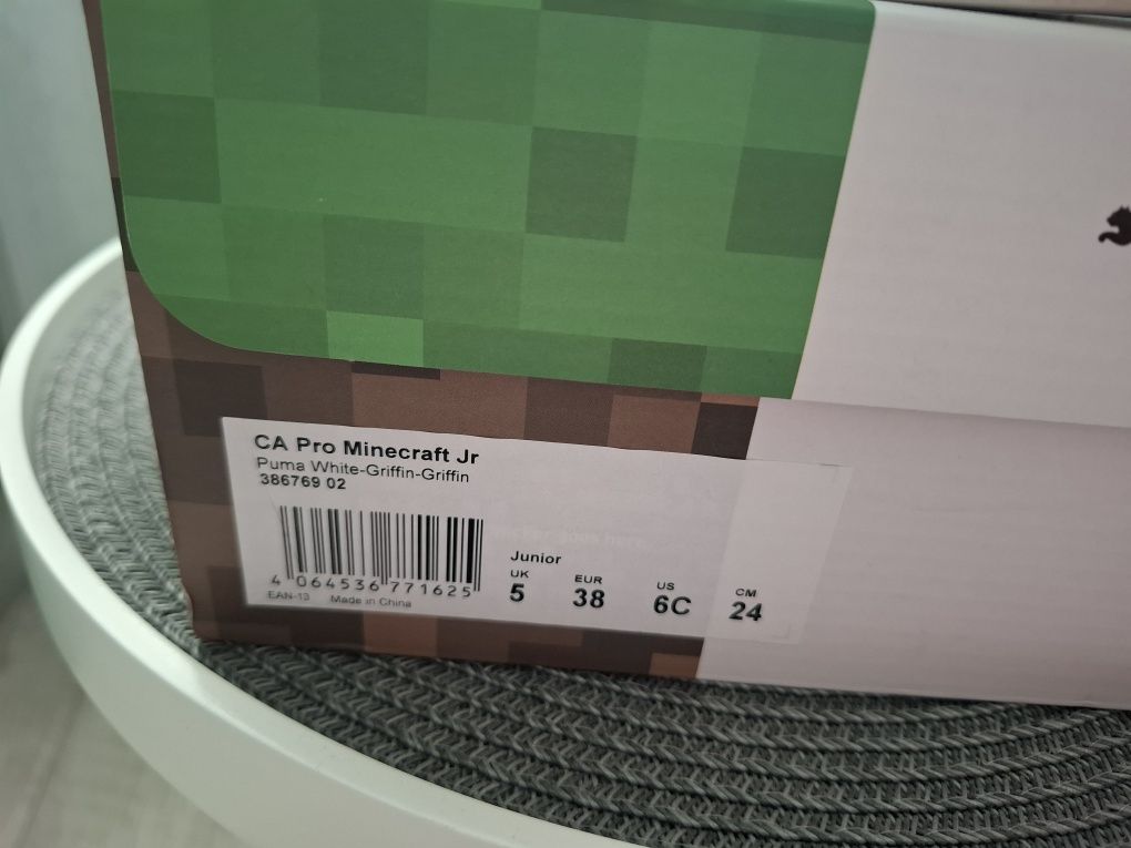 Маратонки Puma Minecraft, номер 38