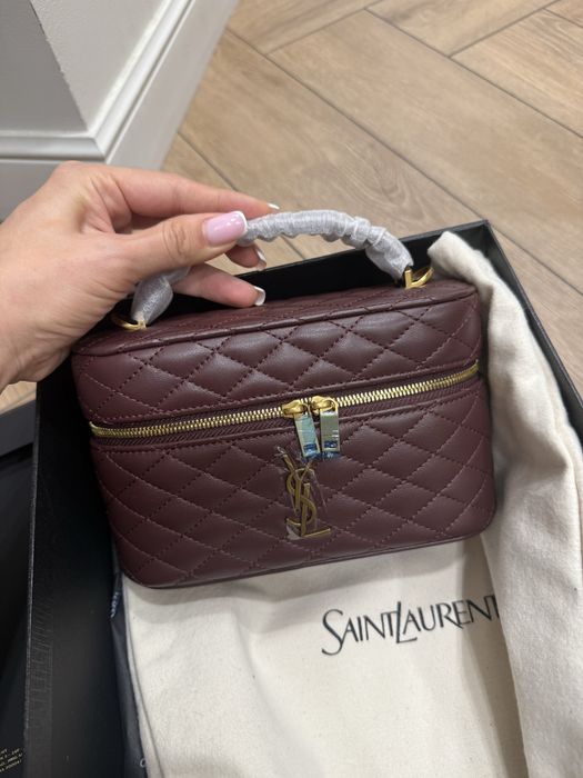 Сумка YSL Yves saint laurent vanity натуральная кожа