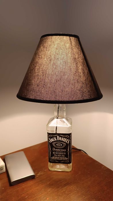 Veioză din sticlă de Jack Daniel's