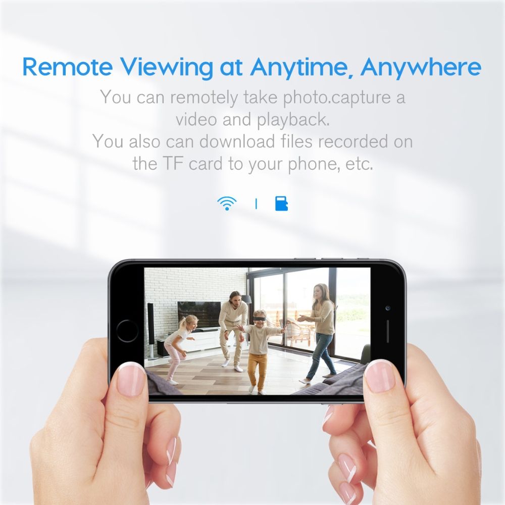 Camera IP tip nasture 4K Snake Flexibila cu Microfon si Senzor Miscare