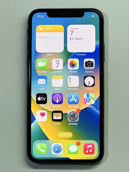 iPhone X Black 93% battery