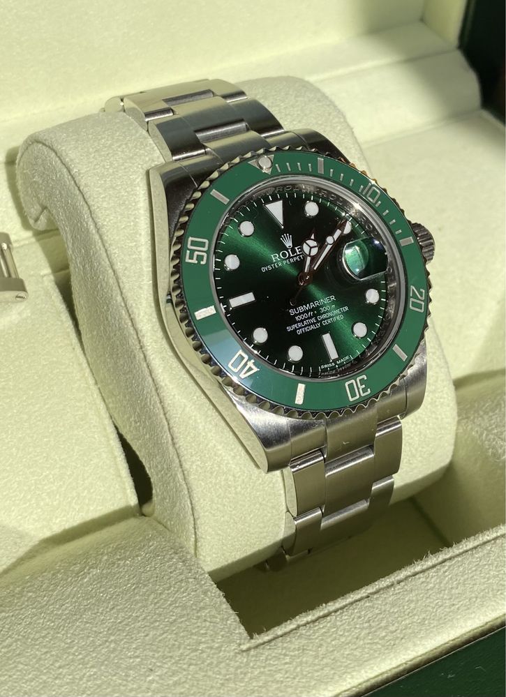 Rolex Hulk Submariner Ceramic Verde