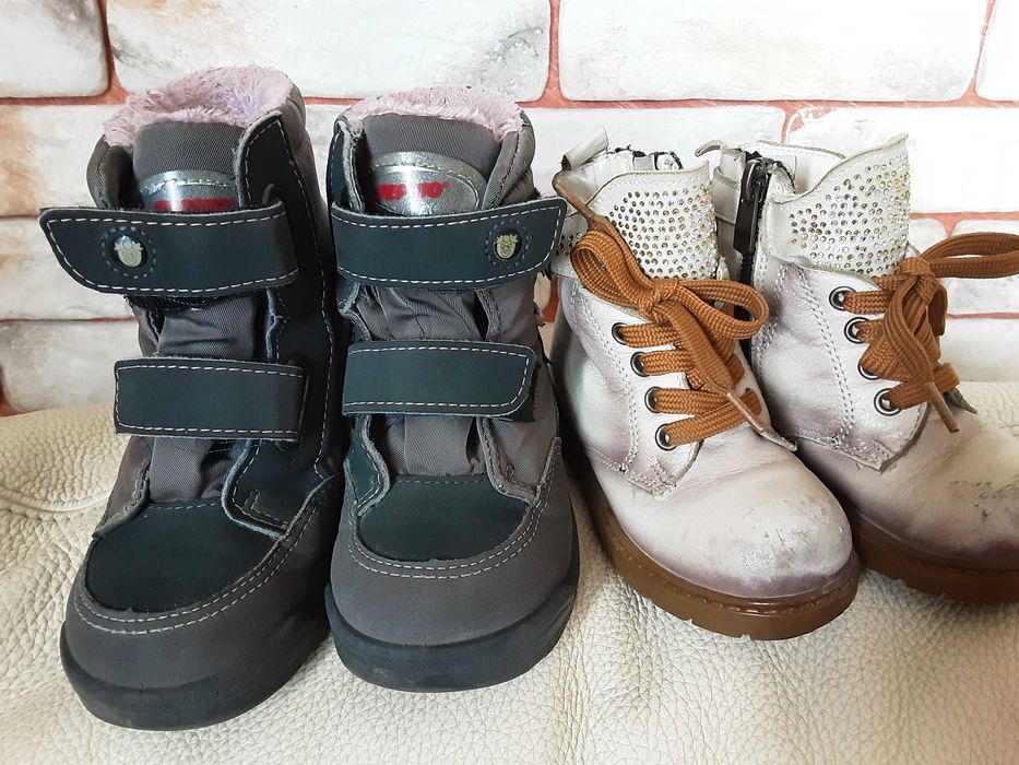 Бебешки/детски зимни/есенни боти от естествена кожа 22, 23, 19 и 24