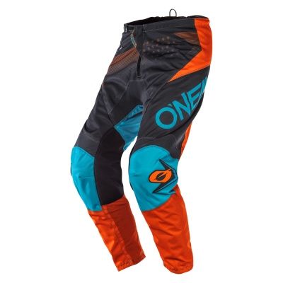 Мотокрос Брич Oneal Element Factor GRAY/ORANGE/BLUE