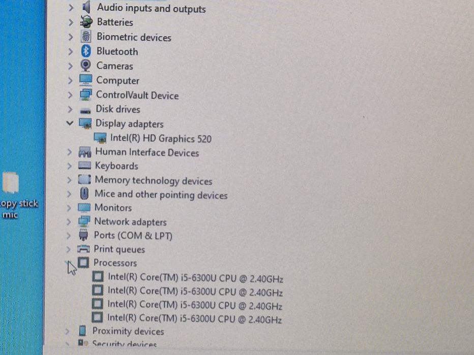 vand laptop Diagnoza Dell Latit. E7470.14".i5.8 Gb.Ssd 256