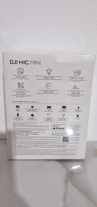 DJI Mic Mini Dual 2 TX + 1 RX cu Carcasa Incarcare
