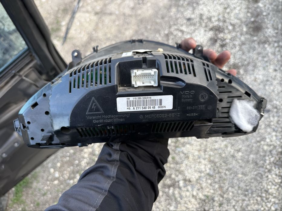 Километраж Mercedes E-Class W211 фейслифт