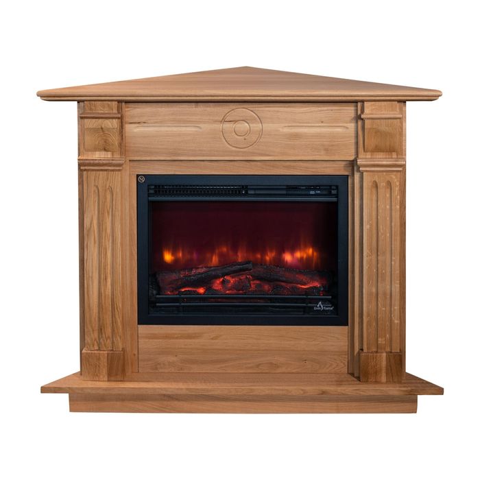 Semineu de colt maro perfect functional