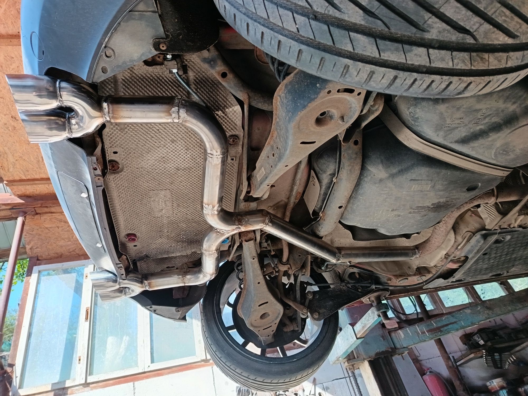 Sudura racord flexibil dpf catalizator evacuare finala sport tips etc